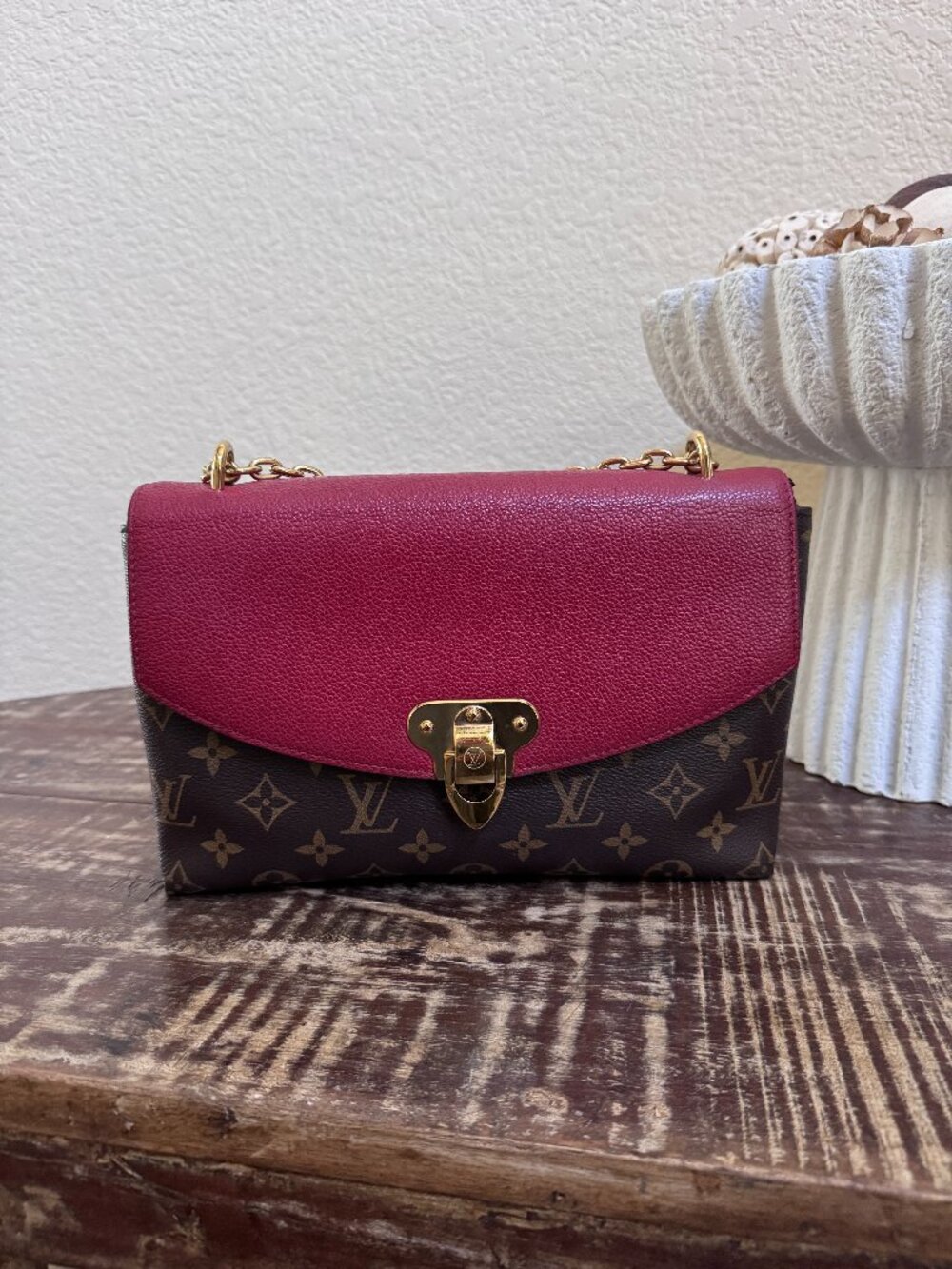 Louis Vuitton Victoire Monogram Bag + COA